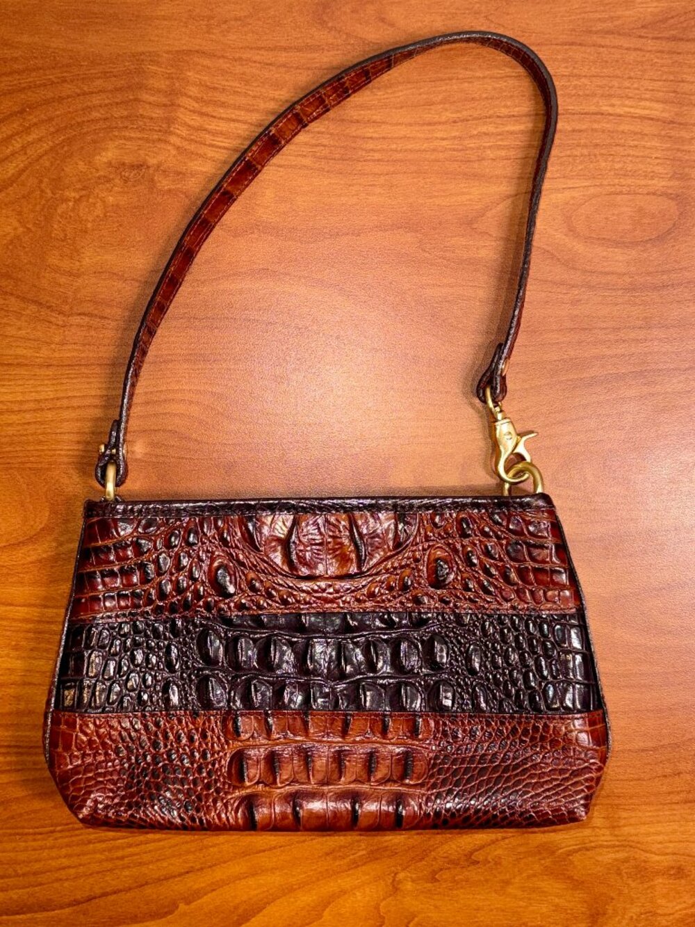 Brahmin Anytime Mini, Dark Cocoa Vineyard - Picture 2 of 6